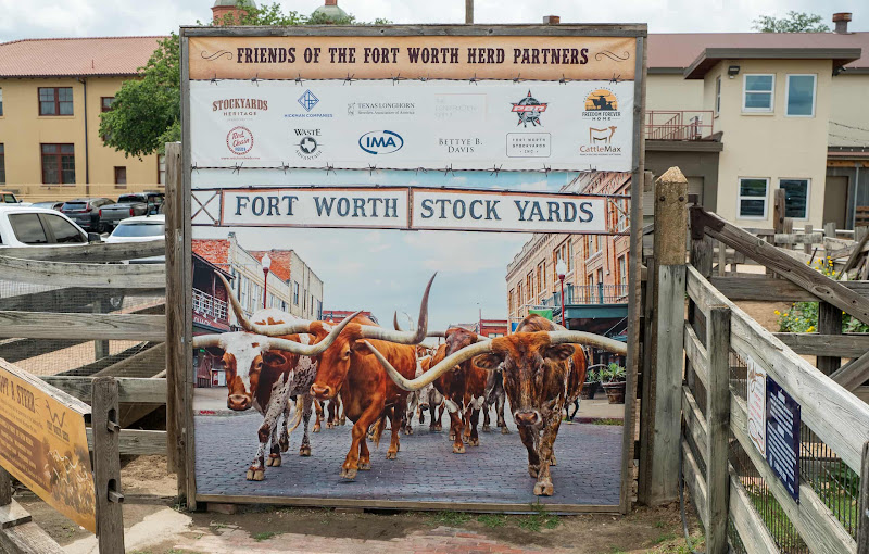 Fort Worth Stockyards Sign