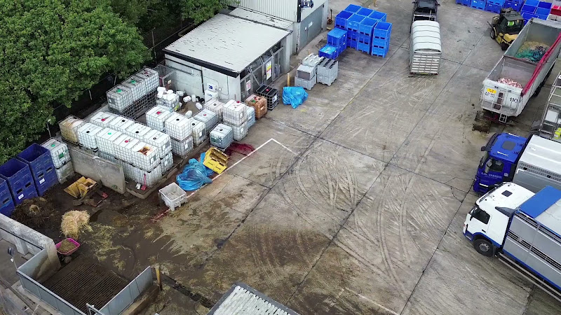 Slaughterhouse Site from Above