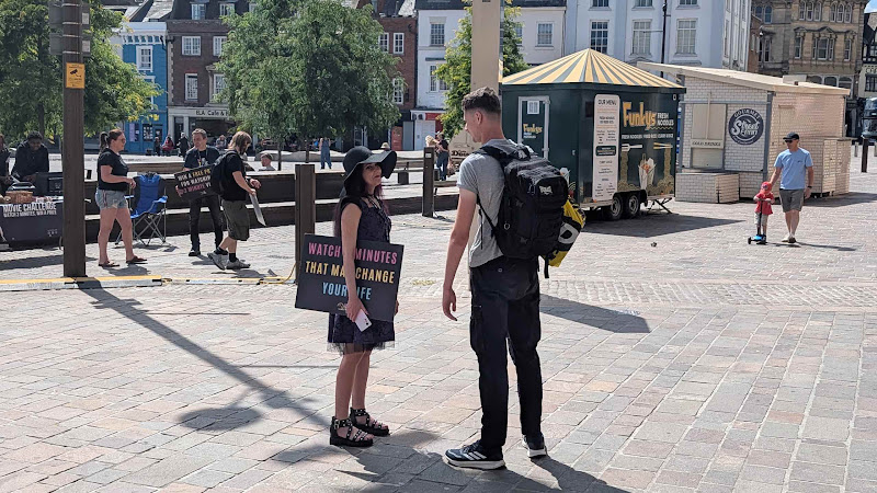 Inviting a Passer-by to the Movie Challenge