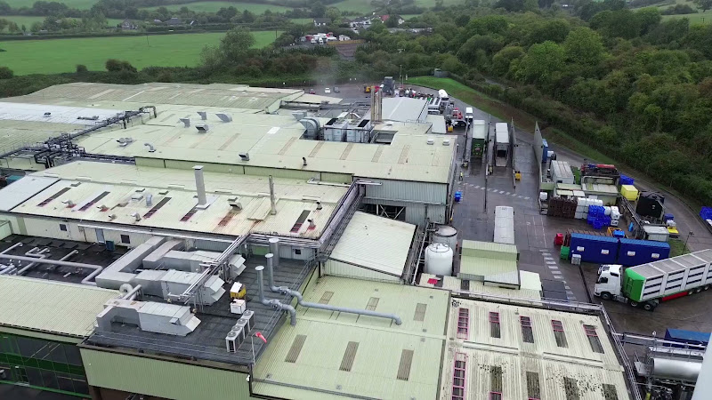 Slaughterhouse from the Air