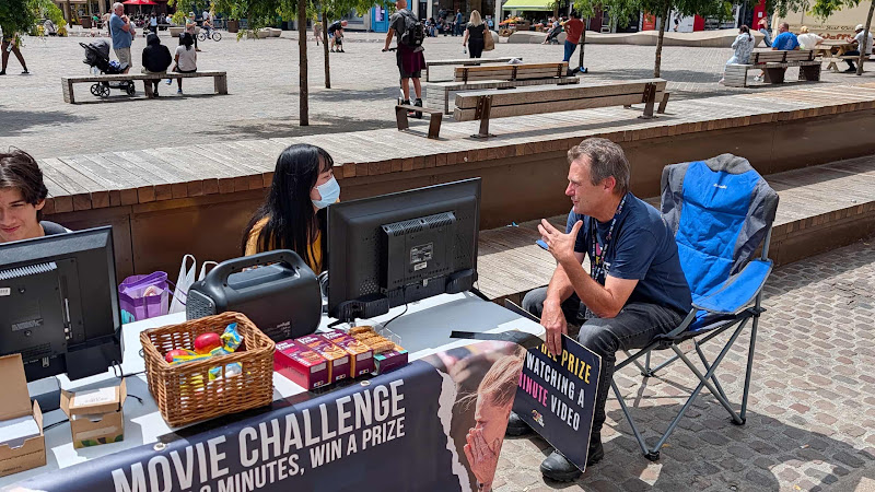 One-to-One Discussion at the Movie Challenge