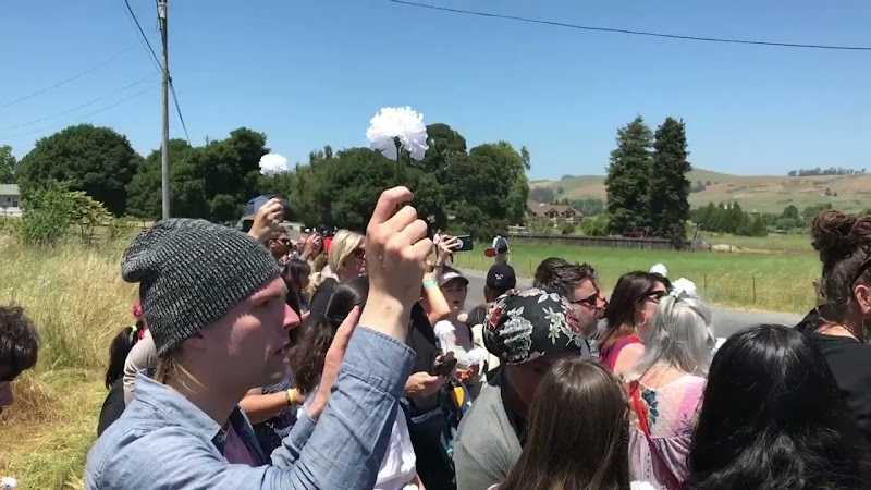 Activists Sing Liberation Song Outside Chicken Farm